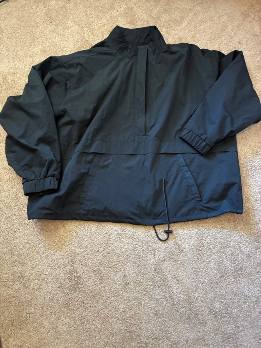 Good American Shiny Puffer Jacket - Black - Style GP0872 - 5/6